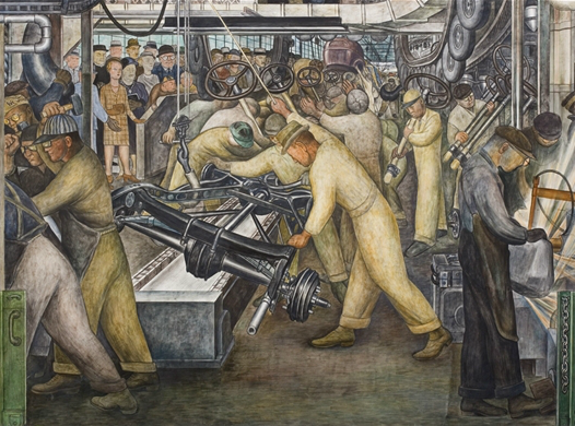 Diego Rivera, Detroit Industry, South Wall, 1932-1933