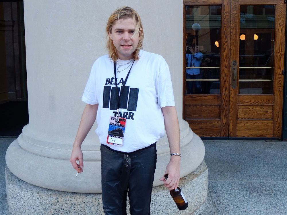 Ariel Pink, who later performed on the Station to Station stage.