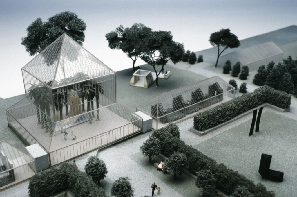 Cowles Conservatory, Final model for the Minneapolis Sculpture Garden, 1988