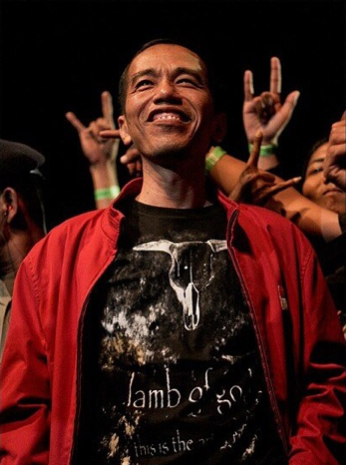 3 Joko Widodo, Indonesian president and heavy metal enthusiast