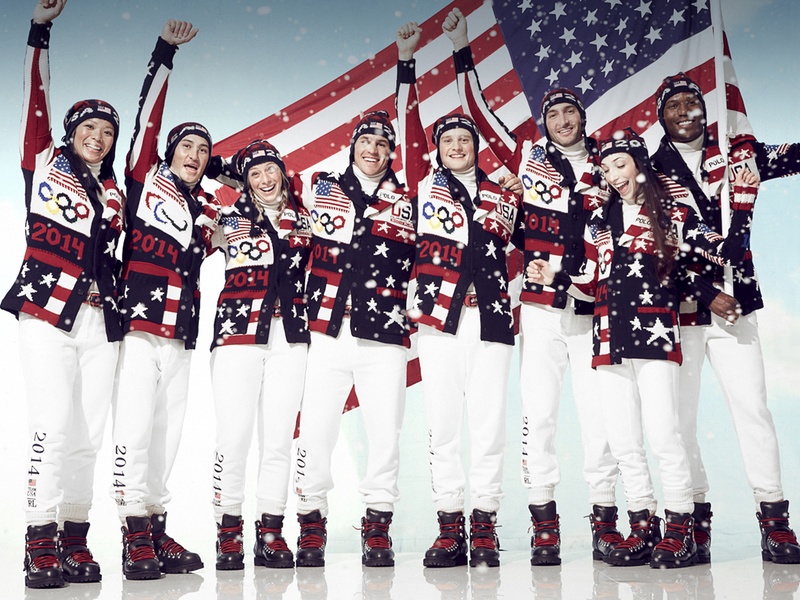 2014 Olympian Opening Ceremony Outfits. photo credit: Ralph Lauren