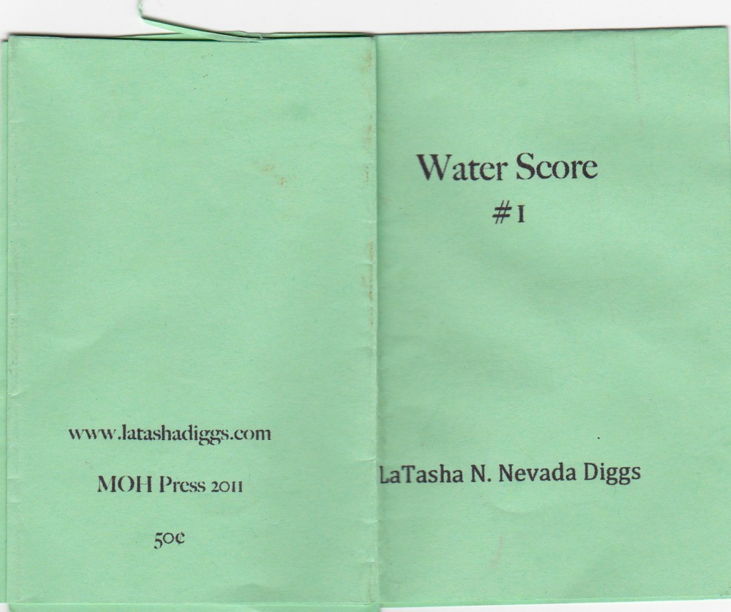 Water Score Front Back Cover