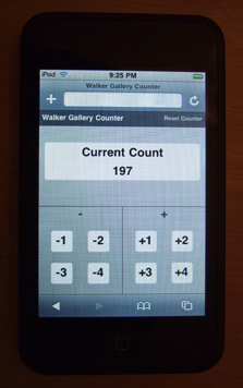 iPod Touch Counter