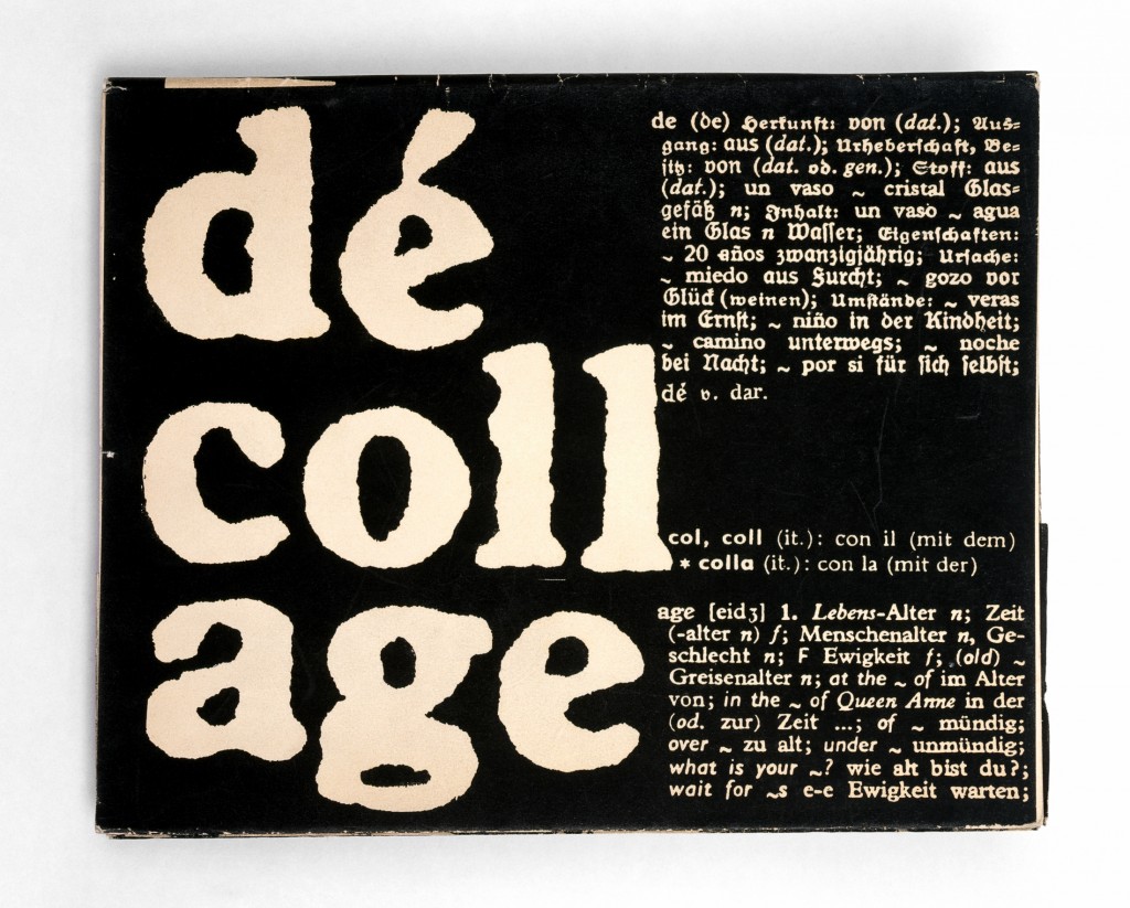 Wolf Vostell, Dé-collage (1962), Offset lithograph on paper, Copyright retained by the artist, Courtesy Walker Art Center