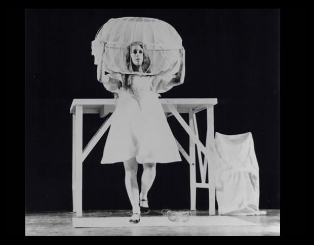 Meredith Monk, 16 Millimeter Earrings, 1966, performance